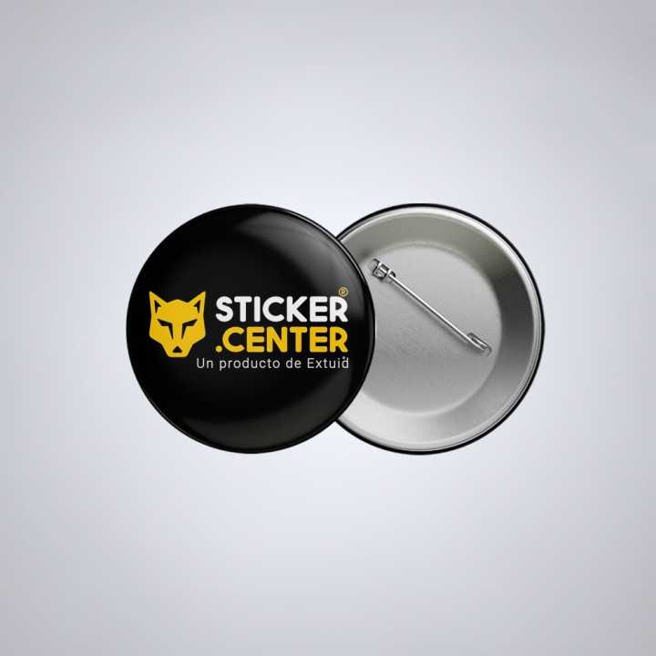 ▷ Botones IMPRESOS Personalizados &【FULL COLOR】