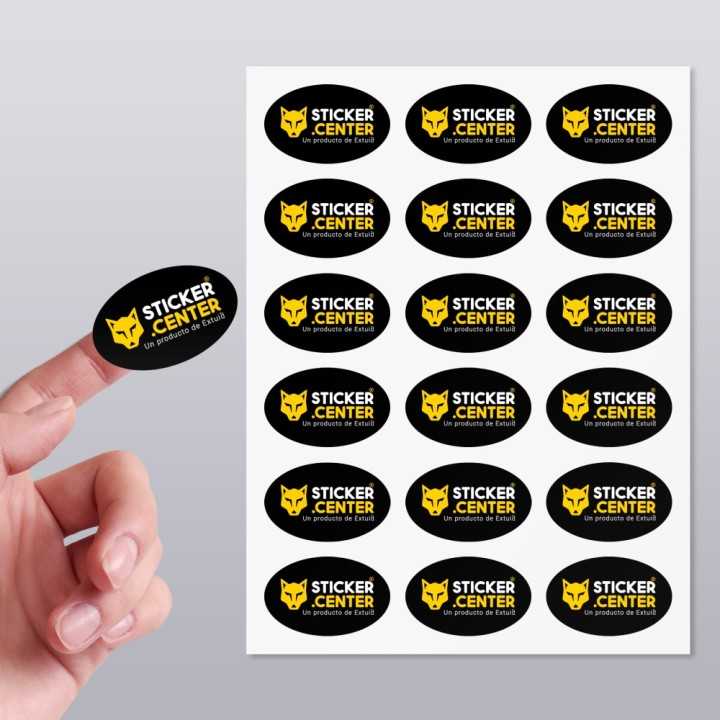 ▷ Etiquetas AUTOADHESIVAS 【Personalizables】 Full Color