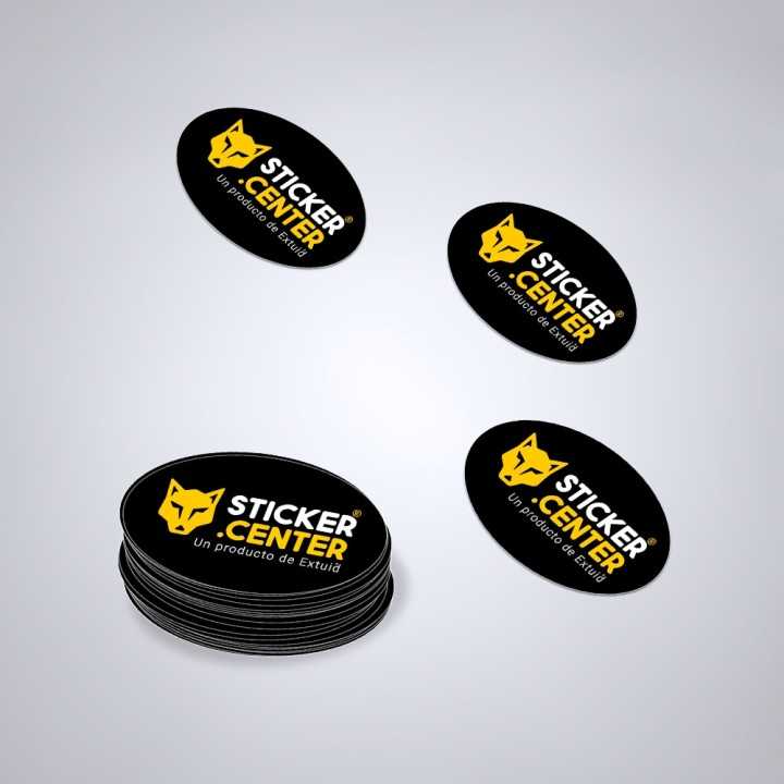 ▷ Stickers PERSONALIZADOS 【para NEGOCIO】 Impresos Full Color