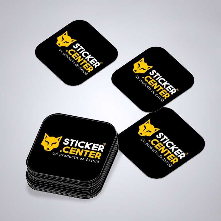 ▷ Stickers Personalizables 【TROQUELADOS】 con tu LOGO
