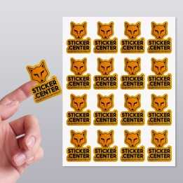 ▷ Stickers Brush DORADO / Cepillado 【Con tu DISEÑO】