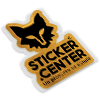 Stickers Brush Dorado